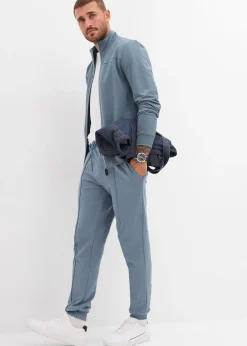 Homme bonprix Vêtements De Sport|Sweats|Pantalon de jogging doux et élégant avec passepoil