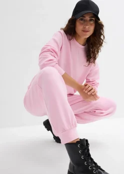 Femme bonprix Basiques|Sweats|Pantalon de jogging doux en matière néoprène