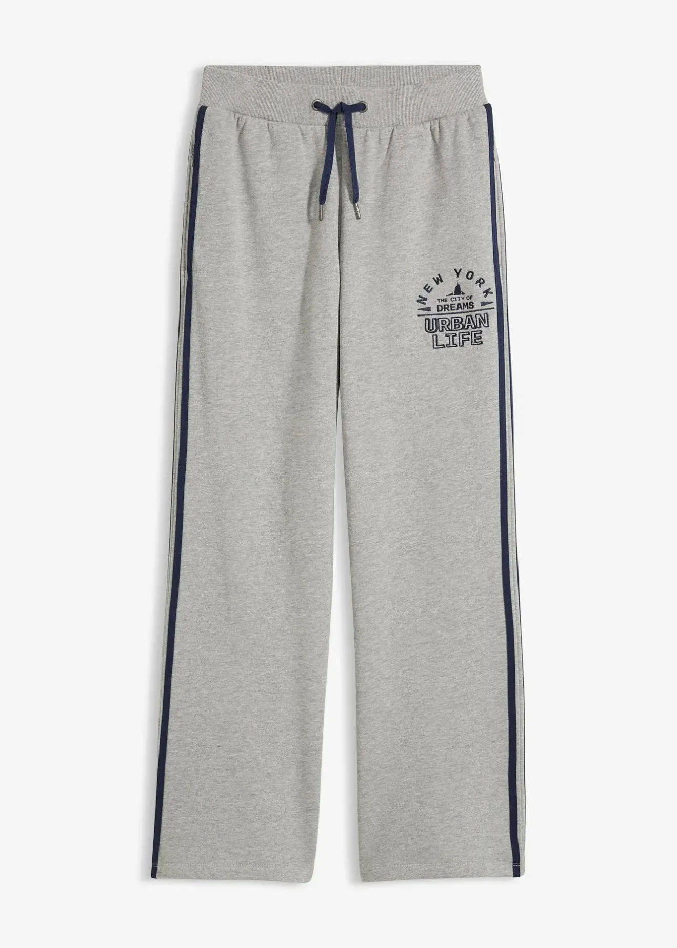 Femme bonprix Sweats|Pantalons|Pantalon de jogging doux en coton mélangé