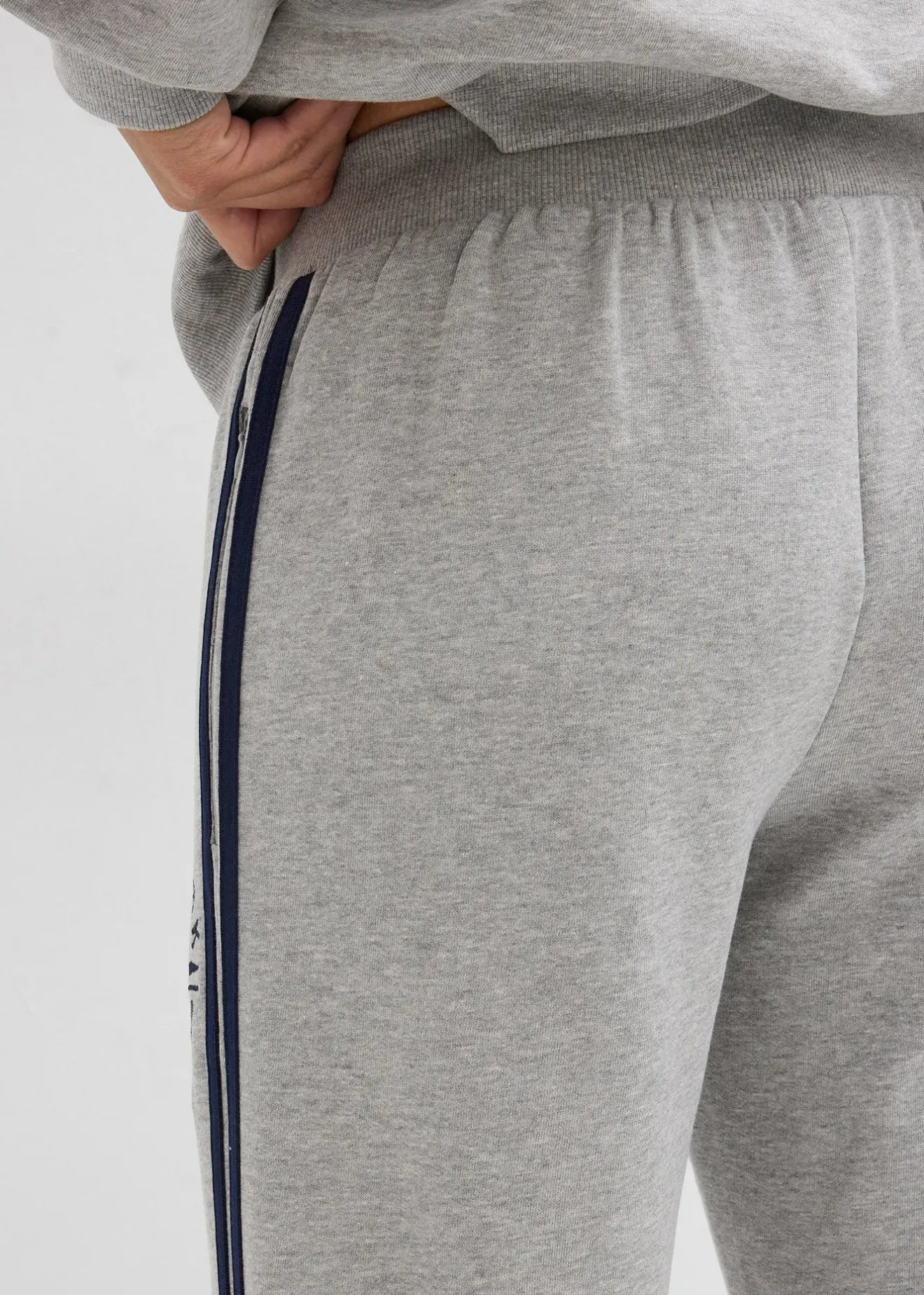 Femme bonprix Sweats|Pantalons|Pantalon de jogging doux en coton mélangé