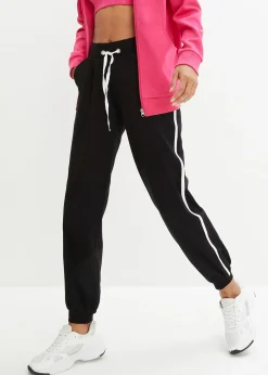 Femme bonprix Sweats|Pantalons|Pantalon de jogging en coton