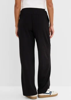 Femme bonprix Sweats|Pantalons|Pantalon de jogging en coton extensible