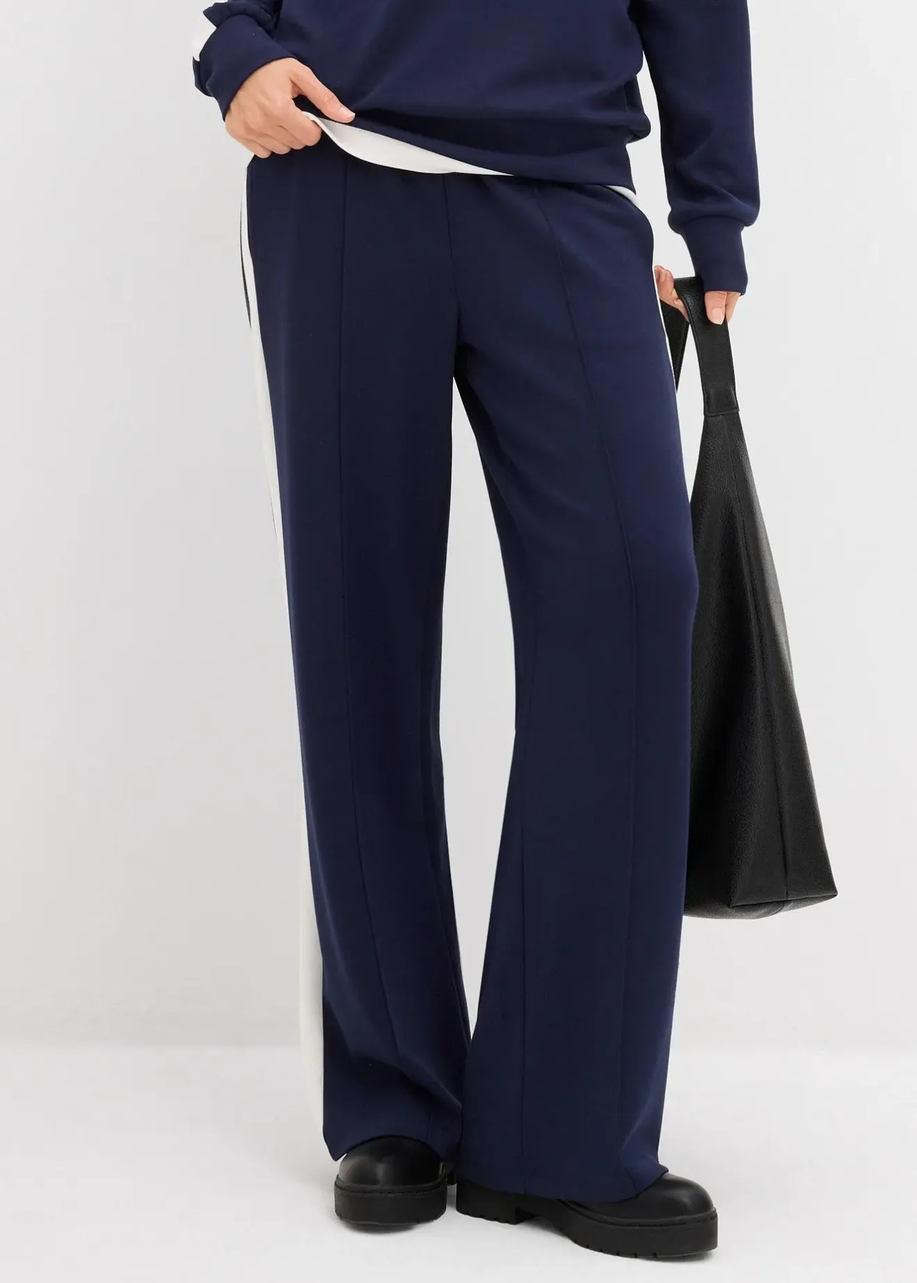 bonprix Pantalon de jogging en interlock|Femme Sweats|Pantalons