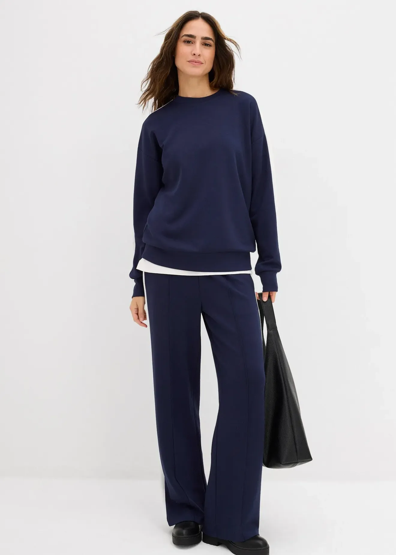 bonprix Pantalon de jogging en interlock|Femme Sweats|Pantalons