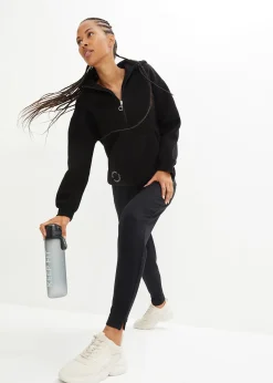 Femme bonprix Basiques|Sweats|Pantalon de jogging en matière légère