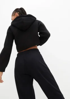 Femme bonprix Basiques|Sweats|Pantalon de jogging en matière légère