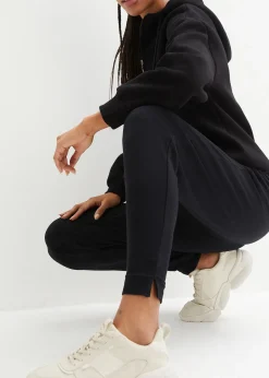 Femme bonprix Basiques|Sweats|Pantalon de jogging en matière légère