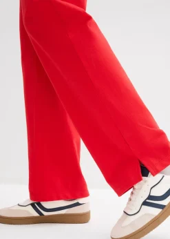 Femme bonprix Basiques|Sweats|Pantalon de jogging large 100% coton