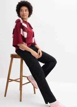 bonprix Pantalon de jogging large 100% coton|Femme Basiques|Sweats