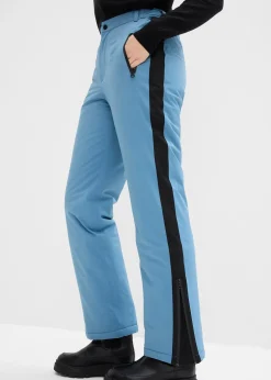 bonprix Pantalon de ski chaudement rembourré avec pare-neige|Femme Vêtements Thermiques|Vêtements De Plein Air