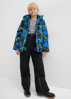 Enfant bonprix Vêtements Enfant|Garçons 9-16 Ans·Vestes Outdoor|Pantalon de ski imperméable à bretelles et détails réfléchissants