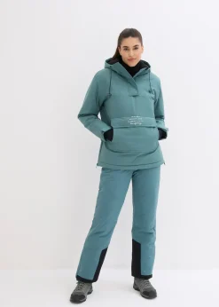 bonprix Pantalon de ski thermique imperméable avec bretelles amovibles|Femme Vêtements Thermiques|Vêtements De Plein Air