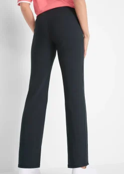 Femme bonprix Vêtements De Sport|Pantalons|Pantalon de sport en coton, jambes évasées