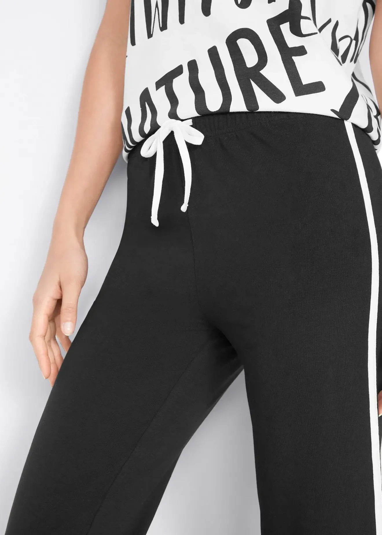 Femme bonprix Basiques|Vêtements De Sport|Pantalon de sport, longueur 3/4