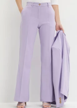bonprix Pantalon de tailleur, coupe flare|Femme Pantalons