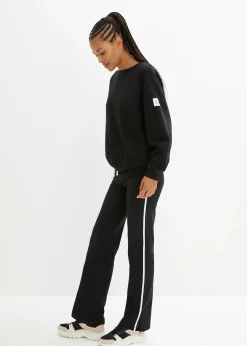 Femme bonprix Basiques|Pantalons|Pantalon droit en jersey coton