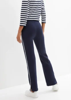 Femme bonprix Basiques|Pantalons|Pantalon droit en jersey coton