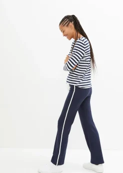 Femme bonprix Basiques|Pantalons|Pantalon droit en jersey coton