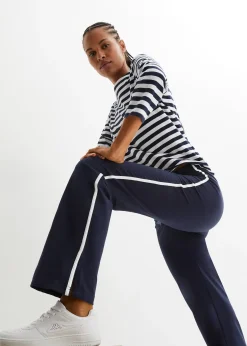 Femme bonprix Basiques|Pantalons|Pantalon droit en jersey coton