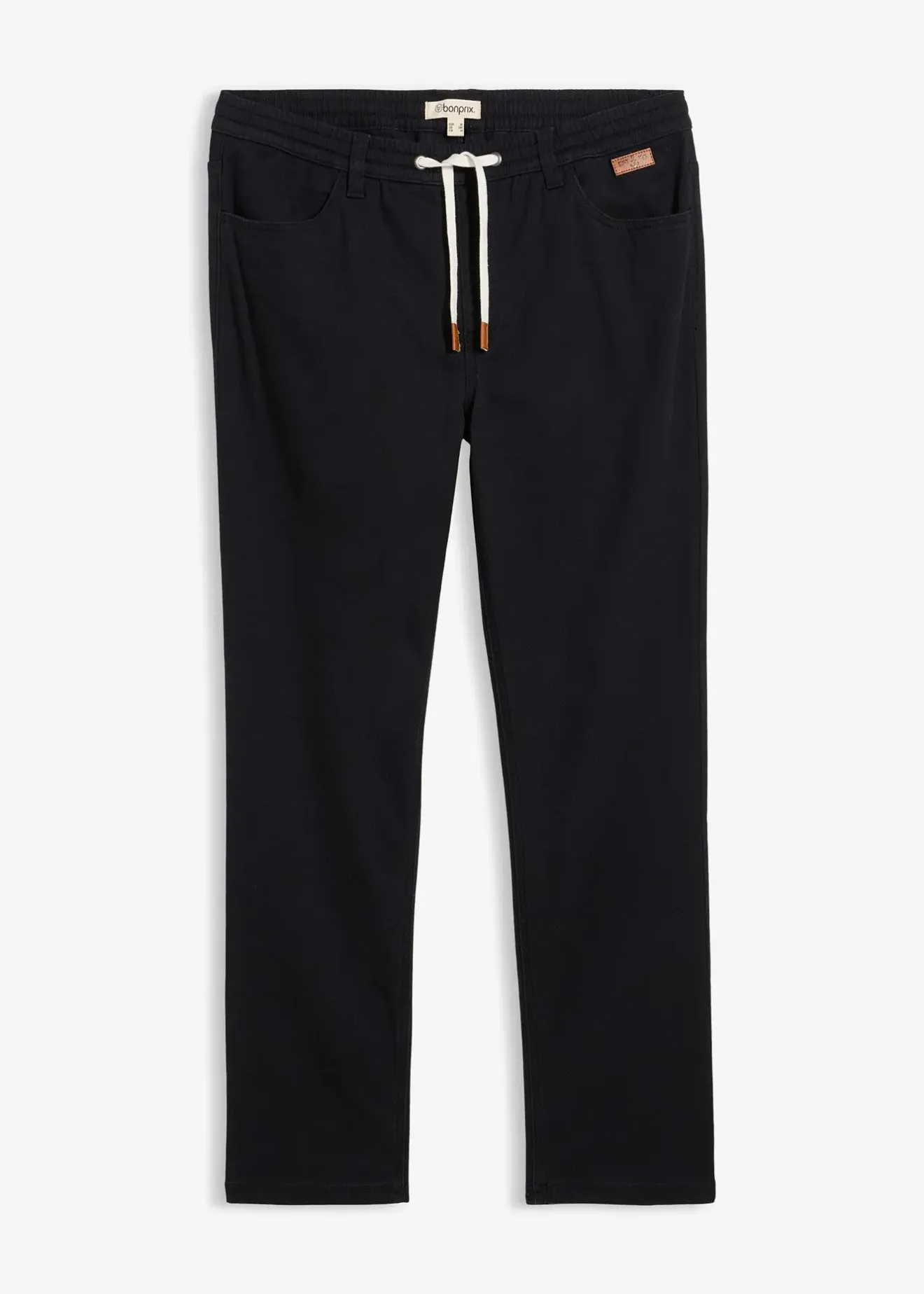 bonprix Pantalon droit et regular, taille extensible|Homme Pantalons