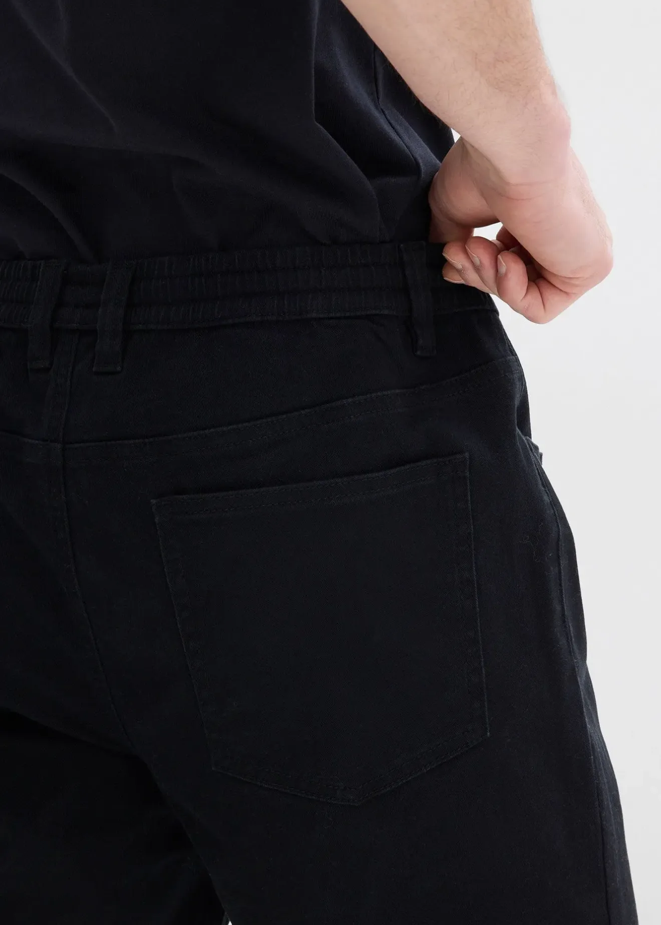 bonprix Pantalon droit et regular, taille extensible|Homme Pantalons