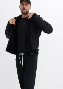 bonprix Pantalon droit et regular, taille extensible|Homme Pantalons