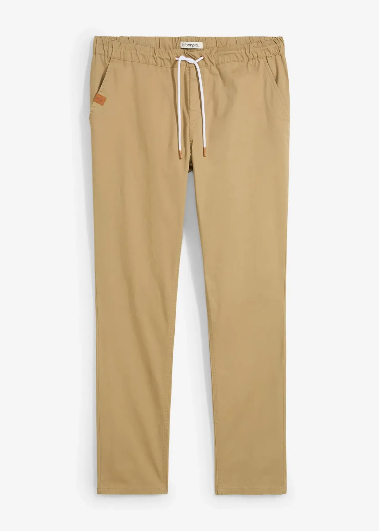 bonprix Pantalon droit regular et extensible à taille élastiquée|Homme Pantalons