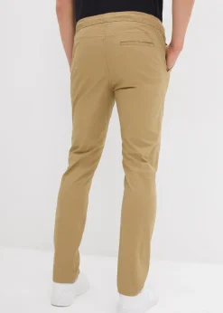 bonprix Pantalon droit regular et extensible à taille élastiquée|Homme Pantalons