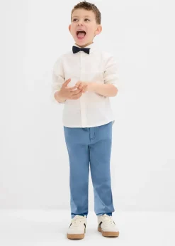 bonprix Pantalon droit taille élastiquée 100% coton, Regular|Enfant Vêtements Enfant|Garçons 2-8 Ans·Jeans & Pantalons