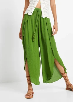 Femme bonprix Pantalons|Pantalon effet froissé