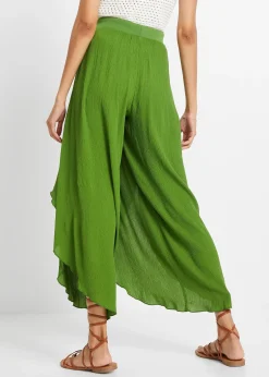 Femme bonprix Pantalons|Pantalon effet froissé