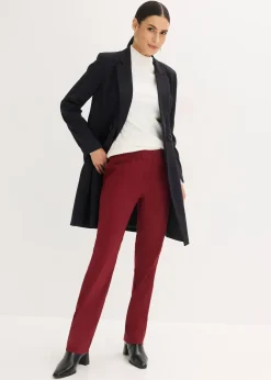 bonprix Pantalon en bengaline extensible|Femme Pantalons