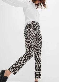 bonprix Pantalon en bengaline extensible|Femme Pantalons