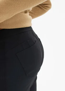 bonprix Pantalon en bengaline extensible|Femme Tailles Petite