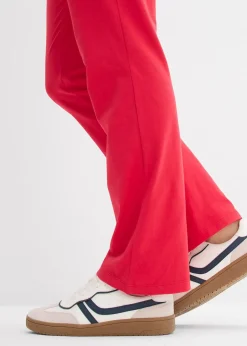 bonprix Pantalon en coton extensible|Femme Basiques|Pantalons