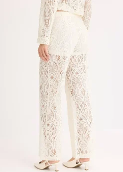 bonprix Pantalon en dentelle|Femme Pantalons
