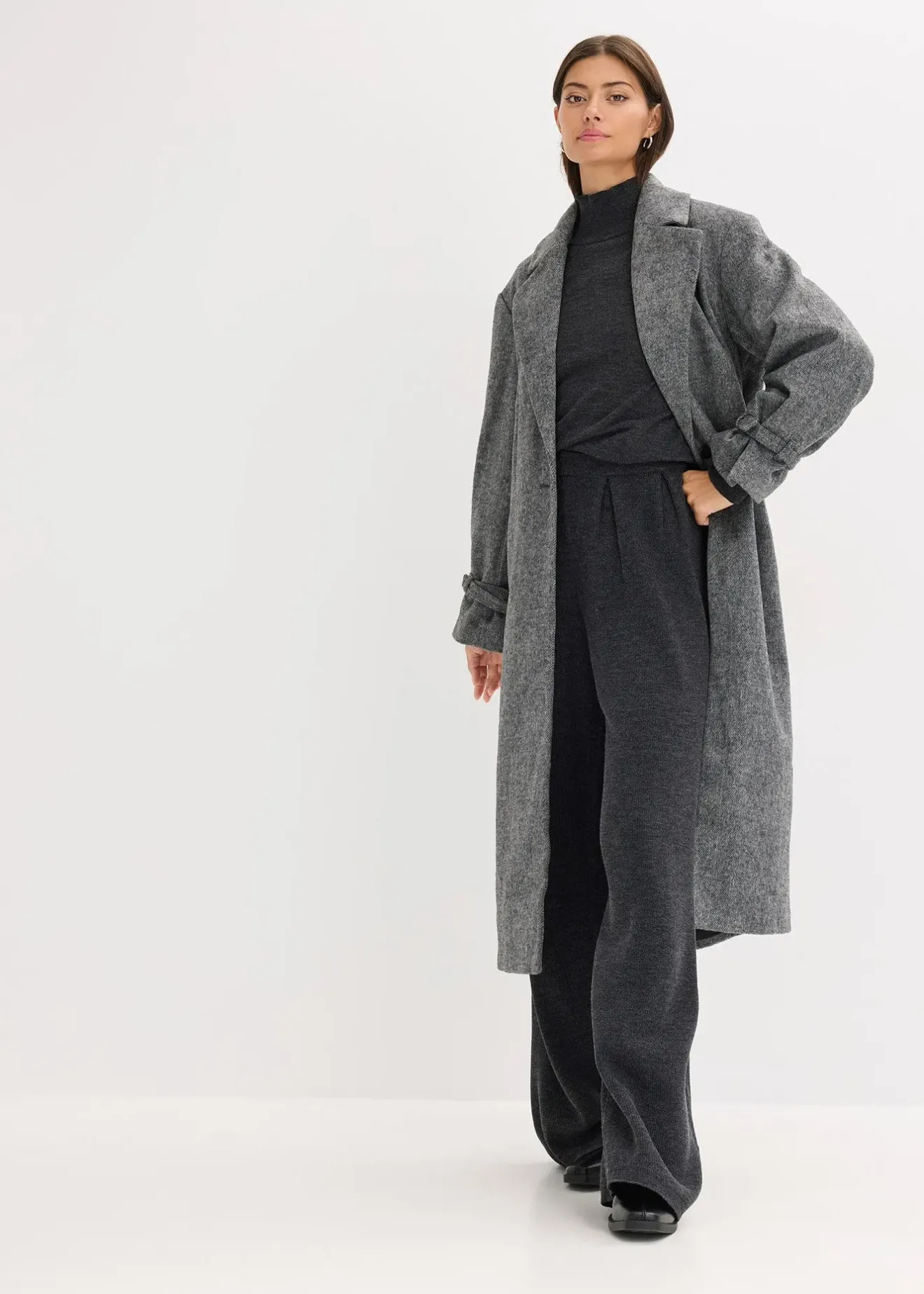 bonprix Pantalon en fine maille|Femme Pantalons