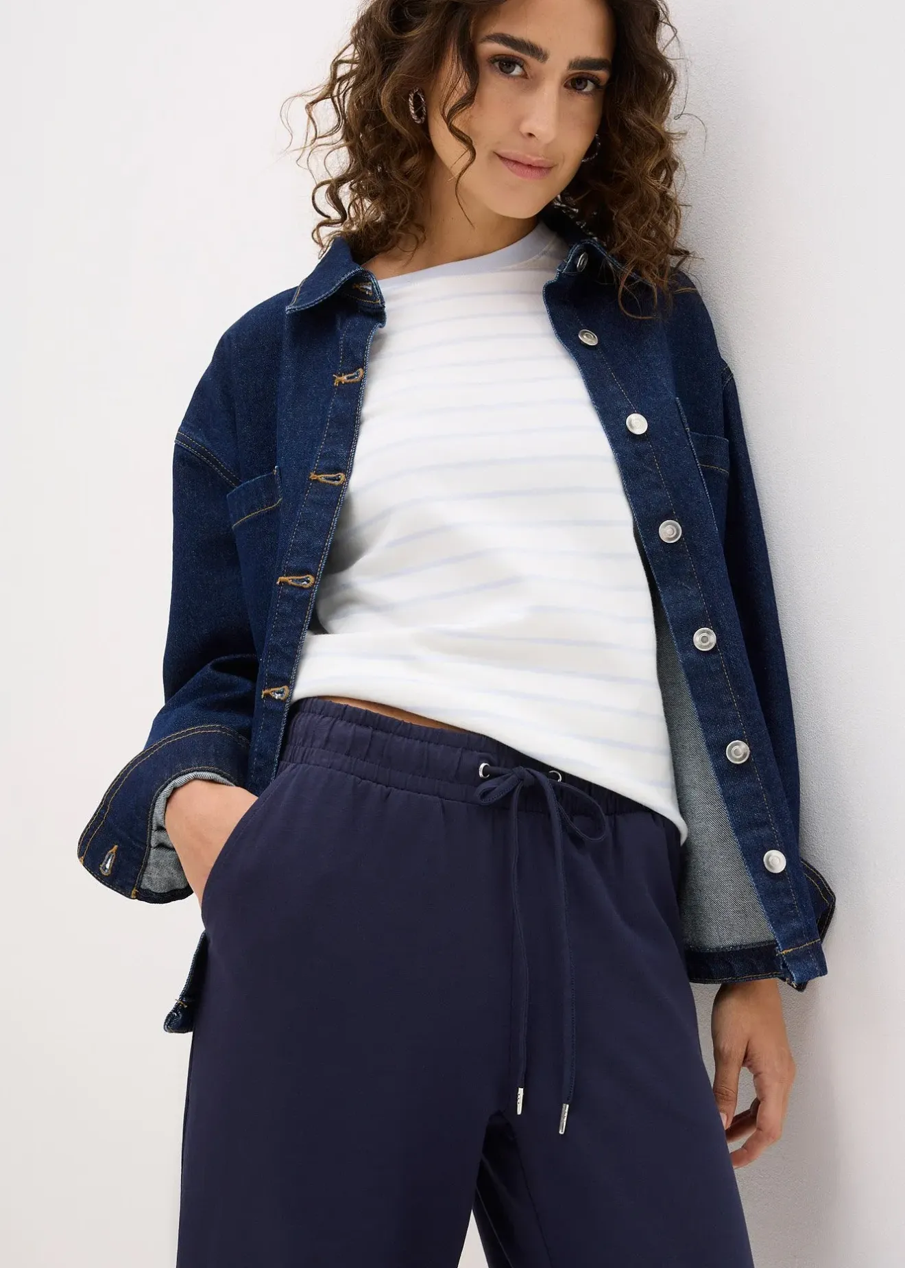 Femme bonprix Basiques|Pantalons|Pantalon en jersey