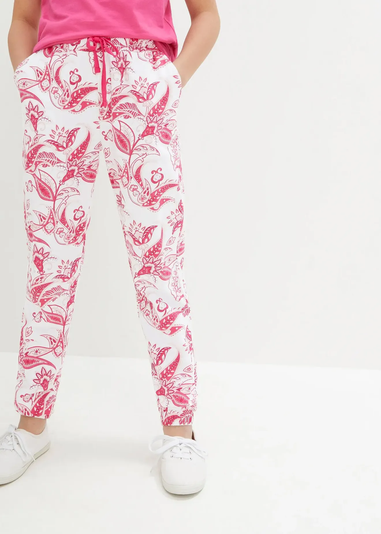 bonprix Pantalon en jersey 100% coton|Enfant Vêtements Enfant|Filles 9-16 Ans·Pantalons & Leggings