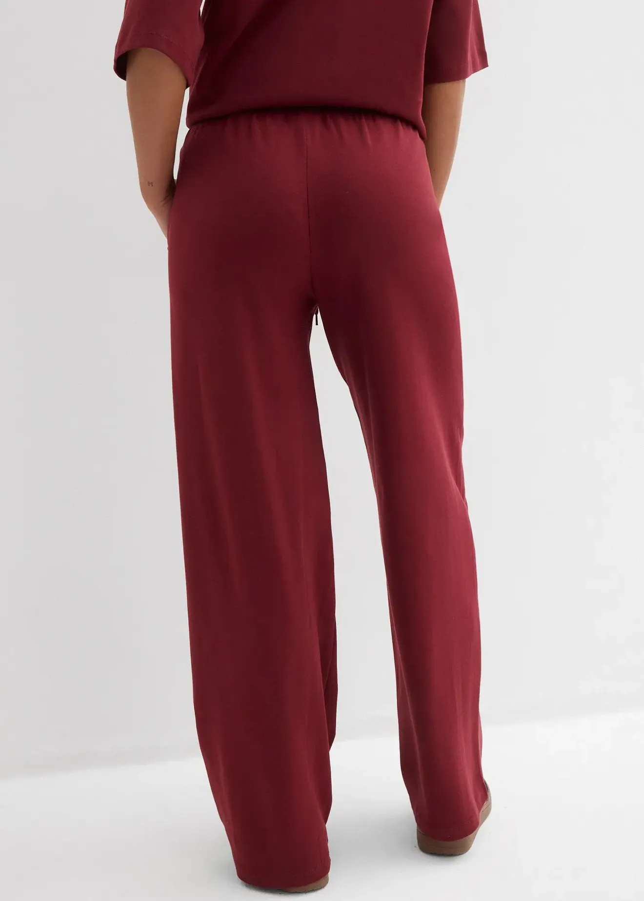 Femme bonprix Pantalons|Pantalon en jersey interlock