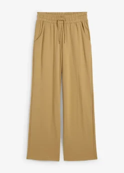 Femme bonprix Pantalons|Pantalon en jersey interlock