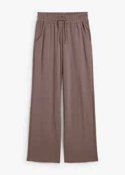 bonprix Pantalon en jersey interlock|Femme Pantalons