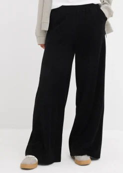 Femme bonprix Basiques|Pantalons|Pantalon en jersey éponge