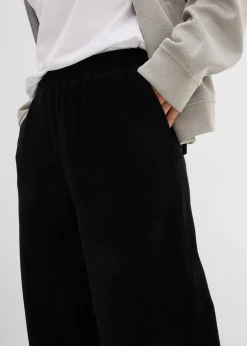 Femme bonprix Basiques|Pantalons|Pantalon en jersey éponge