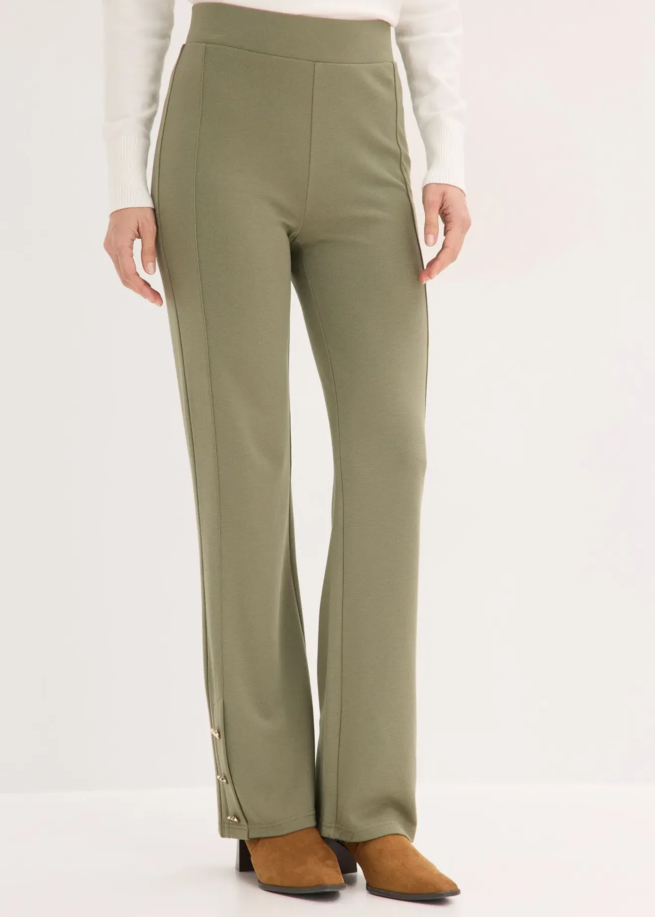 Femme bonprix Pantalons|Pantalon en jersey Punto di Roma