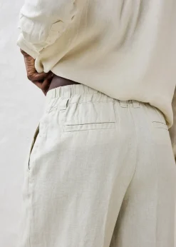 bonprix Pantalon en lin|Femme Premium|Pantalons