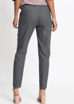 Femme bonprix Pantalons|Pantalon en lin mélangé