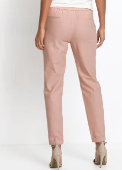 Femme bonprix Pantalons|Pantalon en lin mélangé