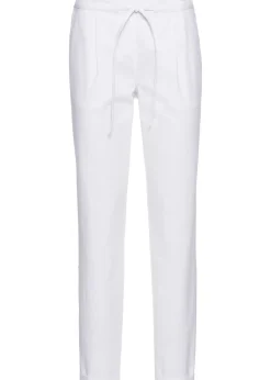 bonprix Pantalon en lin mélangé|Femme Pantalons