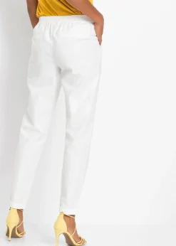 bonprix Pantalon en lin mélangé|Femme Pantalons